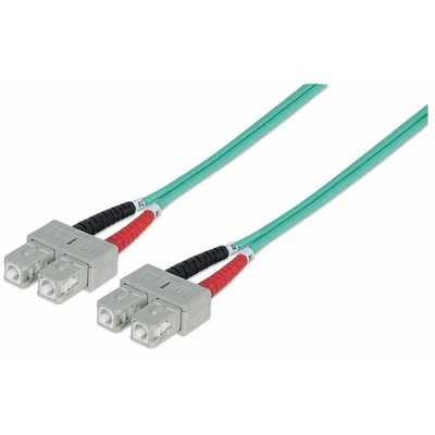 [750837] INTELLINET cable Fibre Optique Duplex Multimode SC/SC 50/125 OM3 2.0... - Photo 1/3