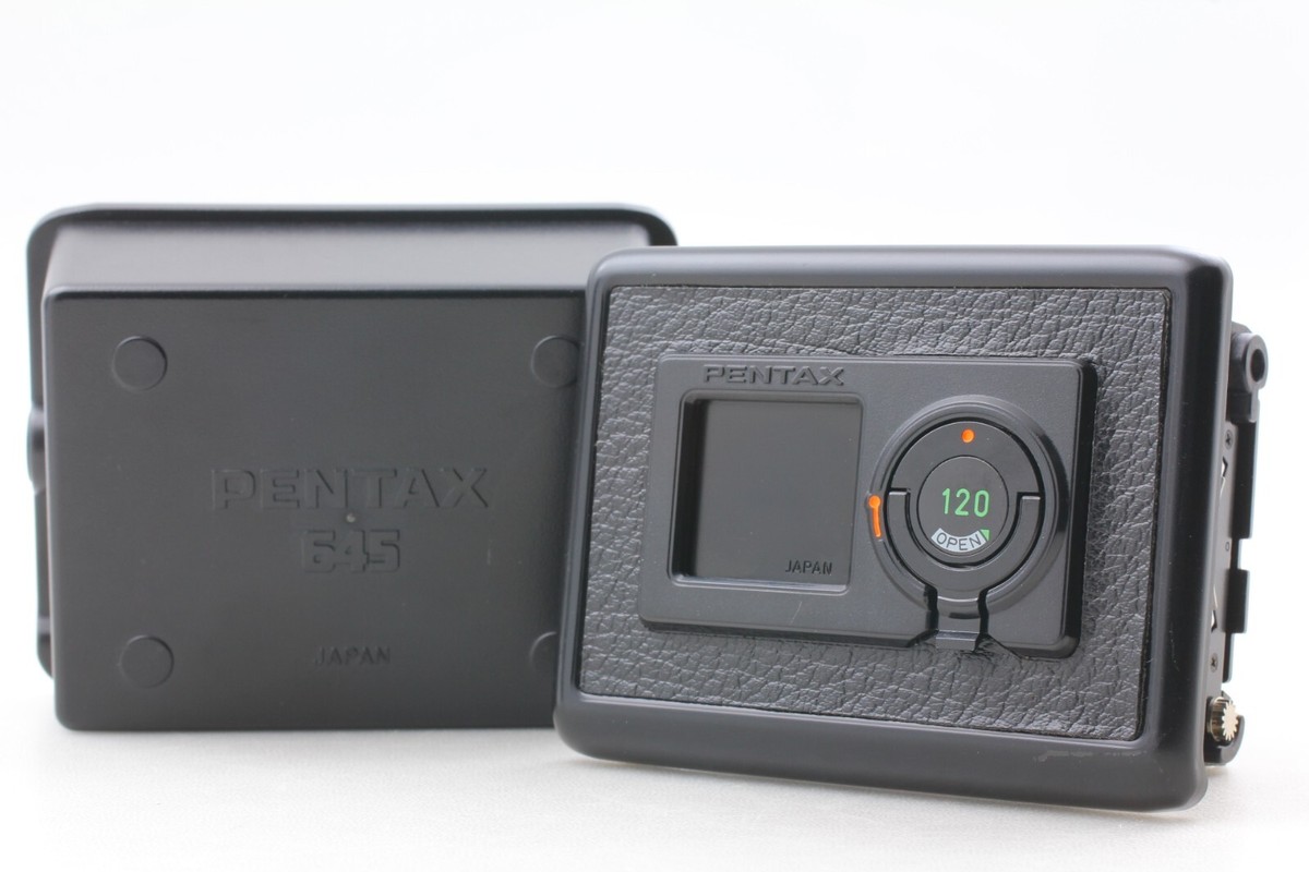 Pentax 645 120 220 フィルムバックセット Amazon.com : PENTAX 220 film backs For Pentax 645 : Camera