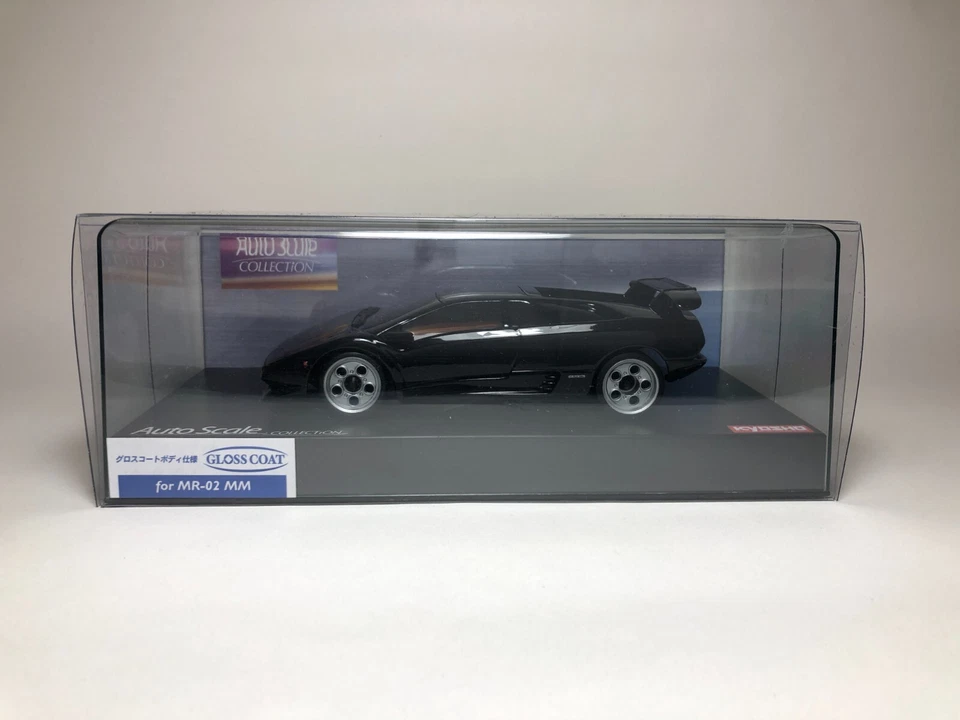 KYOSHO Mini-z Body Lamborghini Diablo VT Black NZG202BK - Image 1 of 4