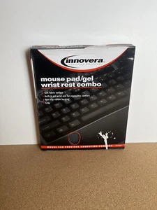 Innovera Mouse Pad w/Gel Wrist Pad, Nonskid Base, 10-3/8 x 8-7/8, Gray - Picture 1 of 7