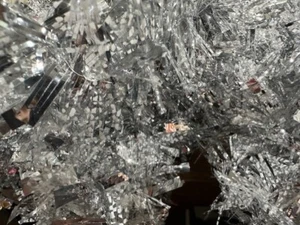 36ft Standard Tinsel Silver Shiny Garland NEW Tree Deco Christmas - Picture 1 of 10