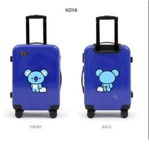 BTS BT21 LINE Friends Borsa da Viaggio Valigia 20 in KOYA con Custodia Rigida - Foto 1 di 6