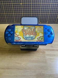 Sony PSP-3006 Vibrant Blue PlayStation Portable Console *No Battery As Is Condi - Picture 1 of 10