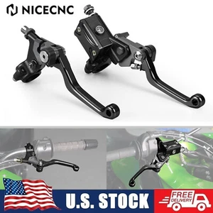 7/8" Hydraulic Brake Cable Clutch Lever For Yamaha YZ80 YZ85 YZ125 250 250F 450F - Picture 1 of 12