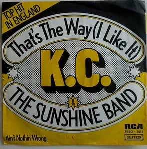 7 1975 DANCE KULT IN MINT- ! KC & THE SUNSHINE BAND : That´s The Way I Like It - Bild 1 von 1