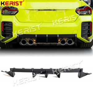 Alerón labial difusor trasero de fibra de carbono seco apto para BMW M2 G87 cupé 2022-2024 - Imagen 1 de 10