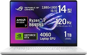 ASUS Gaming Laptop ROG Zephyrus G14 GA403UV 14.0in RTX4060 Ryzen7 8845HS SSD1TB - Picture 1 of 12