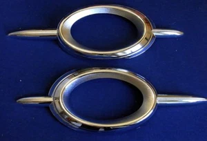 NEBELLAMPEN RAHMEN CHROM FÜR MERCEDES W211 W 211 - Bild 1 von 1