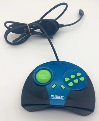 RARO Fusion Thrustmaster Game Pad para Windows PC Mac USB/VGA PROBADO Foto 1 de 2