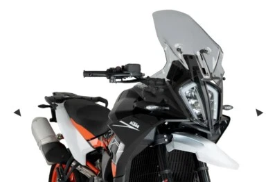 Parabrisas Puig Touring 2023-2024 KTM 890 SMT - Humo, P/N: 21869H Foto 1 de 3