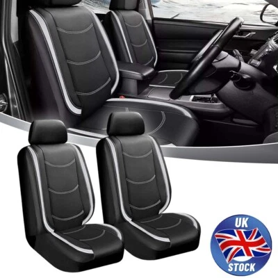 2PCS RH+LH Leather Car Front Seat Cover For Infiniti FX35 FX45 M35 G35 G37 EX35 Foto 1 de 4