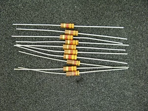 (Lot of 10) New Allen Bradley Carbon Comp Resistors 3.3k 1/2W 5%  RC20GF332J - Picture 1 of 4