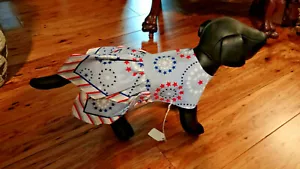 Vestito cane Patriotic Hankie taglia X-Small Bark Avenue originale - Foto 1 di 12