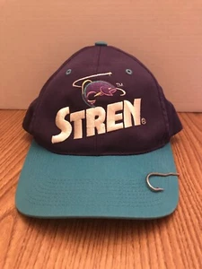 De colección - Línea de pesca STREN - Gorra SOMBRERO Snapback ajustable - Púrpura verde azulado - Gancho - Imagen 1 de 6
