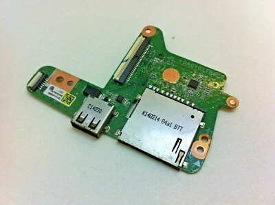 惠普 Chromebook 14-q049wm 14-q0 正品 USB 读卡器板 - DA0Y01TB4C0 214 — 第 1/2 张图片