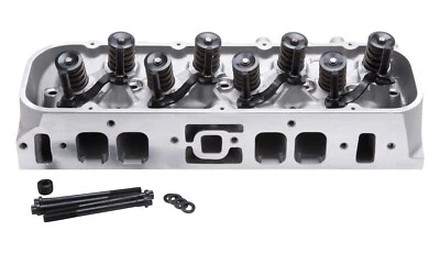 EDELBROCK RPM CYLINDER HEAD,SINGLE,9.2:1,FITS CHEVY BIG BLOCK OVAL PORT,TAPPET - Image 1 of 4