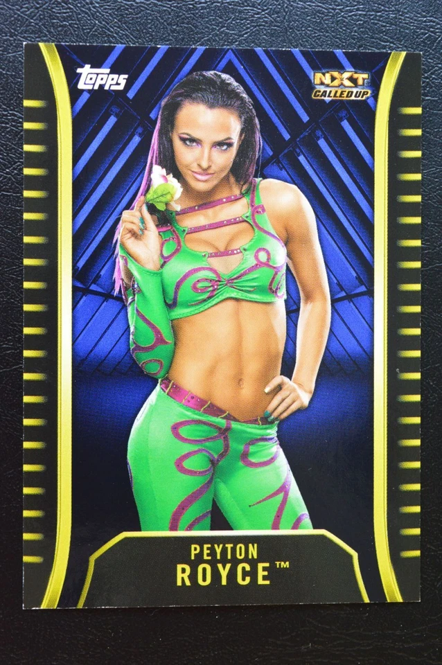 2018 Topps WWE NXT   Blue Parallel Peyton Royce /50 - Image 1 of 2