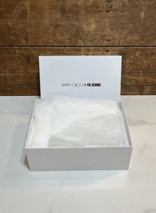 Jimmy Choo EMPTY Shoe Box 12” x 8.5” x 4.5” with Tissue Paper - Picture 1 of 7