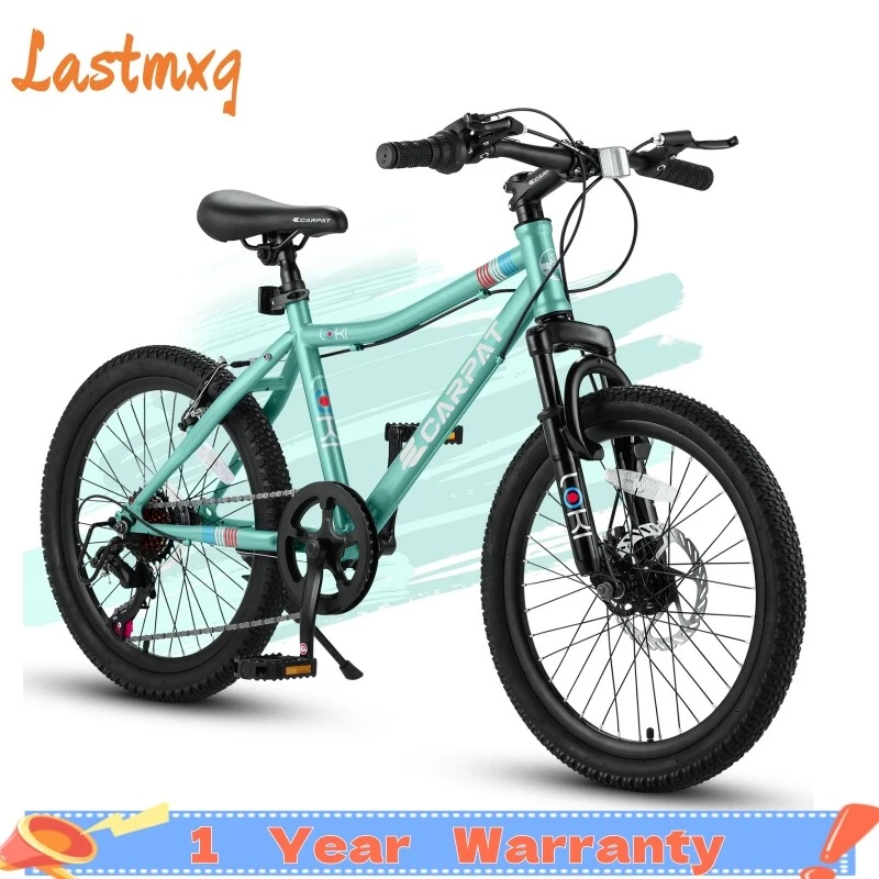 20" Kids Mountain Bike Teenager Children Bicycles 7 Speed U Brake for Ages 8-12 - Image 1 of 4