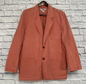 NWT Murray's Toggery Shop Nantucket Reds Canvas Jacket Sz M Triple Patch Pockets - Picture 1 of 8