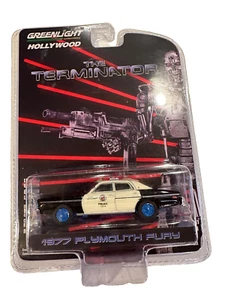 2024 GREENLIGHT HOLLYWOOD  1977 Plymouth Fury  The Terminator CHASE - Picture 1 of 3