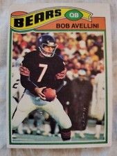 1977 Topps Bob Avellini NRMT card #145.