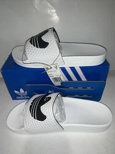 NWT_ Adidas x Mark Gonzales Shmoofoil Slide White FY6848 Ghost Sandals - Picture 1 of 3