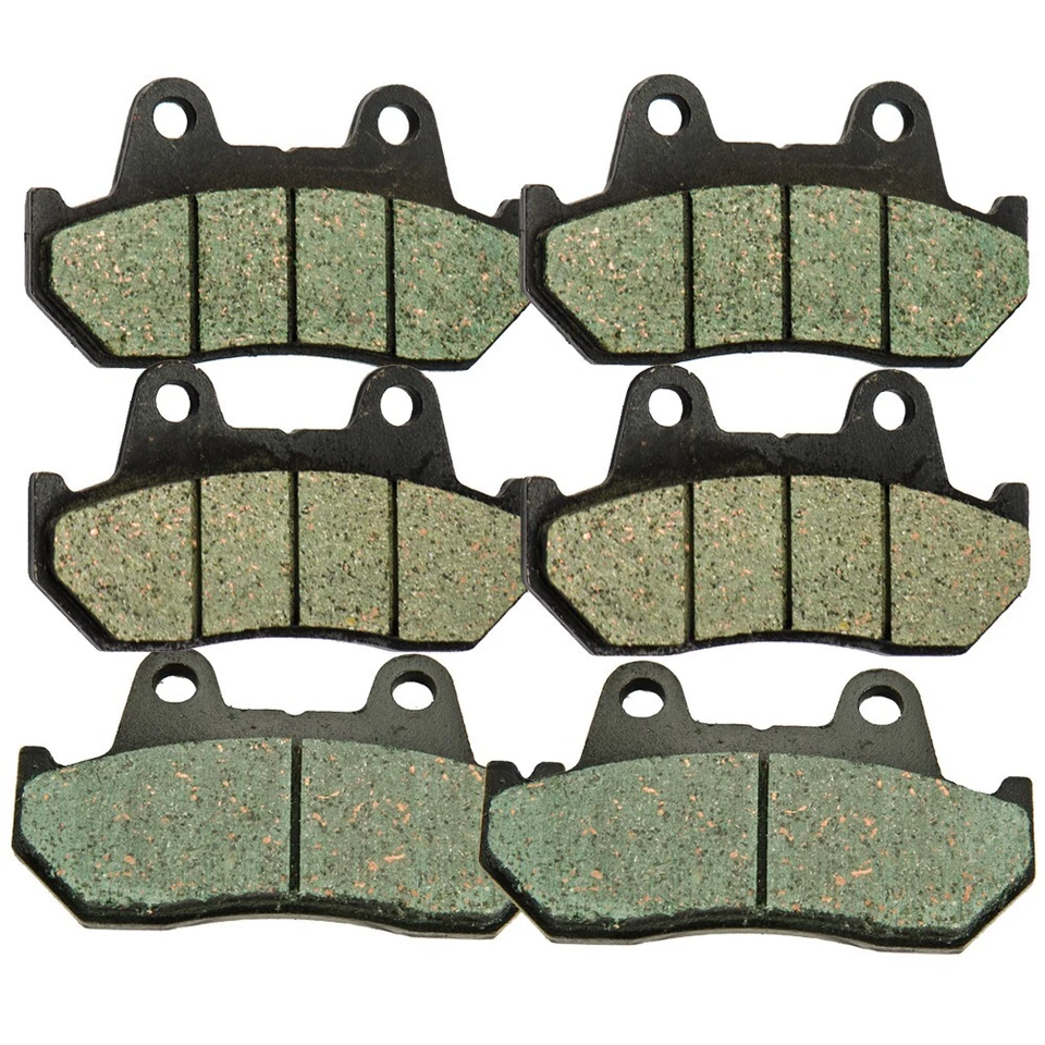 Pastillas de freno delanteras y traseras para Honda GL1200I Gold Wing 1200 Interstate 1984-1987 Foto 1 de 1