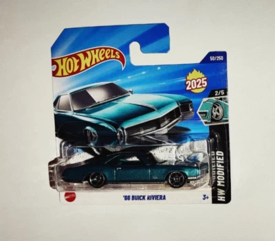 Hot Wheels 2025 66 Buick Riviera HYW16  2/5 HW ModifiedNuova Sigillata 50/250 - Immagine 1 di 2