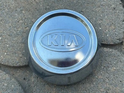 KIA SORENTO OEM WHEEL CENTER CAP CHROME ALLOY 2003 2004 2005 2006 - Image 1 of 3