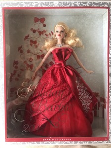 barbie 2012 holiday doll