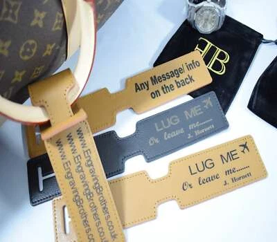 luggae tag travel tag travel baggage id tag personalised gift christmas gift  - Image 1 of 4