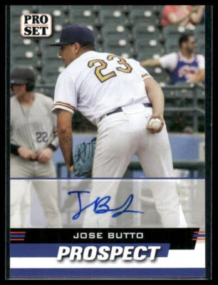 2022 Pro Set Sports #PSP-JB2 Jose Butto Prospect Autographs - Image 1 of 2