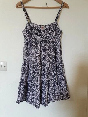 Mantaray Floral Flare Babydoll Long Top Size 10 - Image 1 of 4