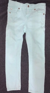 7 For All Mankind Jeans Girls size 6 Stretch Denim jeans pants w Pockets i279 - Picture 1 of 7