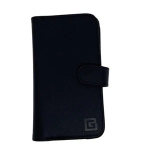 NUOVA custodia a portafoglio rimovibile magnetica in pelle per Samsung S8 Plus - nera - Foto 1 di 5