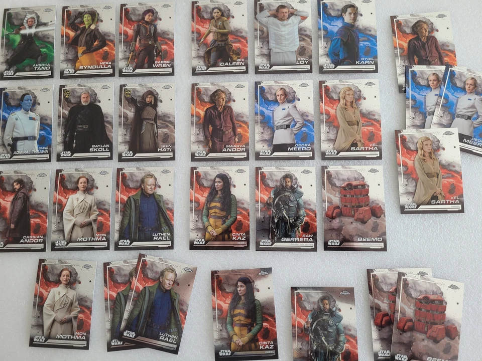 STAR WARS Chrome Topps 2024 -Set de Base carte 1 à 150 au choix dans la liste - Photo 1/1
