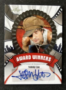 TOMMY LEE  Leaf Award Winners Motley Crue Leaf Pop Century - Picture 1 of 2