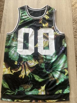 Camiseta sin mangas On the Byas Tropical para hombre estampado floral 00 talla pequeña Foto 1 de 4