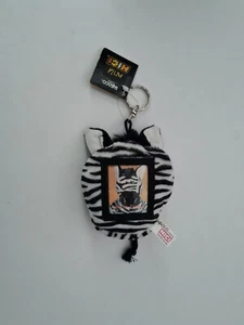 NICI Enesco Wild Nici Bean Bag Photo Frame Schlüsselanhänger Zebra m. Etikett - Bild 1 von 2