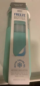 NEW HOST FREEZE Double Wall Daily Water Bottle Freezer Cooling Tumbler GREEN - Picture 1 of 2