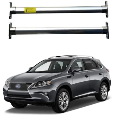 2pcs Crossbar Roof Rack for  Lexus RX350 RX450H 2016-2022 Stainless Steel - Image 1 of 4