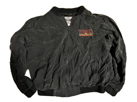 Vintage 1995 Boxing Jacket Mike Tyson vs Mcneeley MGM Grand Quality  Large Cover