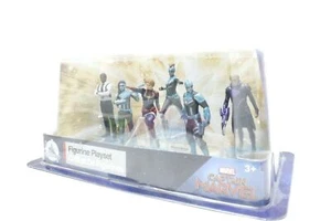 DISNEY STORE CAPTAIN MARVEL 6-TEILIGES FIGUR SPIELSET TORTENAUFLEGER BRANDNEU - Bild 1 von 2