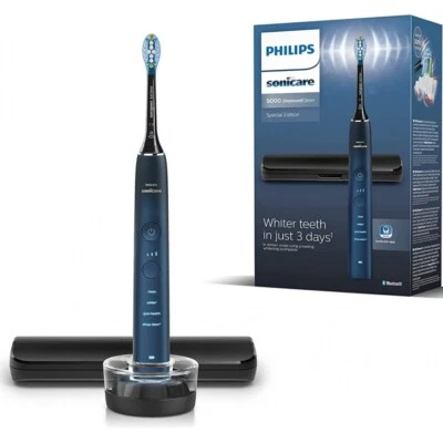 Philips HX9911/88 Elektrische Zahnbürste Schallzahnbürste aquamarin Bluetooth - Bild 1 von 4
