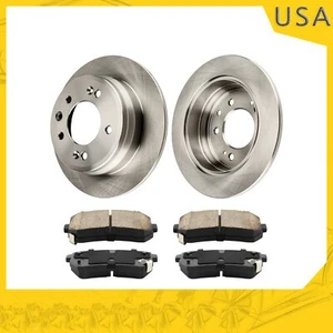 Fit For 2009-2012 Hyundai Elantra 2010-2015 Tucson Rear Disc Brake Rotors Pads - Bild 1 von 18