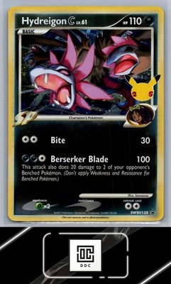 SWSH: Sword & Shield Promo Cards #SWSH138 Hydreigon C lv.61 - Image 1 of 2