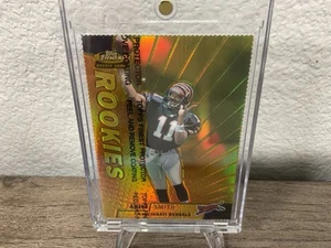 1999 Topps Finest Gold Refractor Akili Smith Rookie /100 - Picture 1 of 2