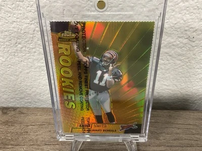 1999 Topps Finest Gold Refractor Akili Smith Rookie /100 - Image 1 of 2