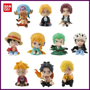 10er Set Anime One Piece Figur Spielzeug Luffy Roronoa Zoro 4 cm Q Version Action - Bild 1 von 24